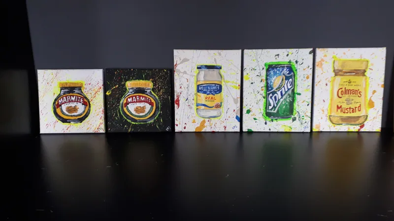 Painting by Emily K. Joynt – Grocery Pop