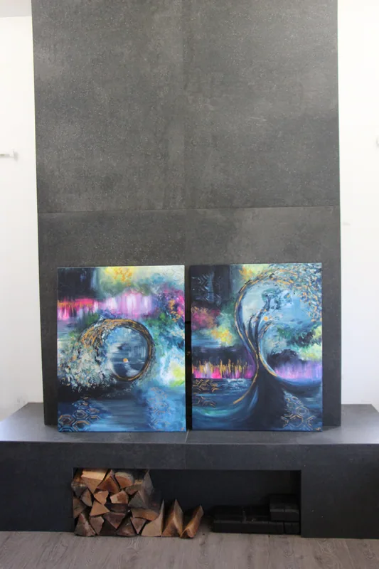 Painting by Emily K. Joynt – Abstract