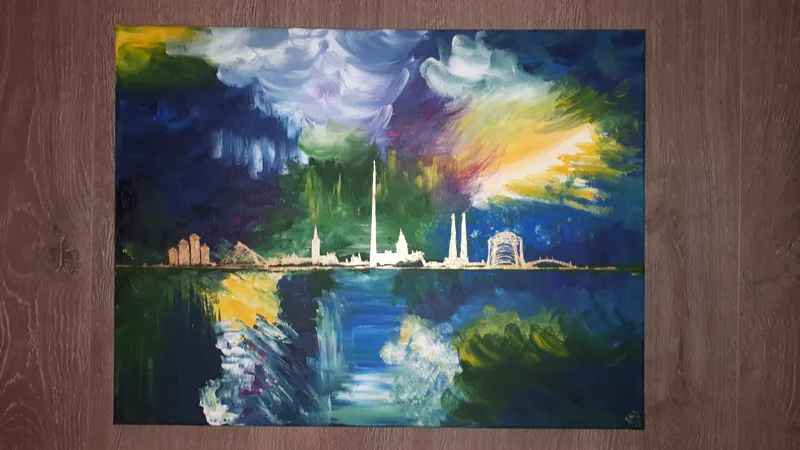 Painting by Emily K. Joynt