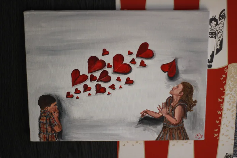 Painting by Emily K. Joynt – Family