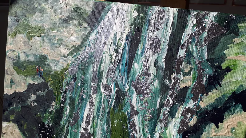 Painting by Emily K. Joynt – Abstract
