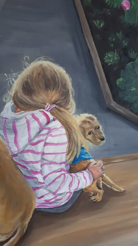 Painting by Emily K. Joynt – Family