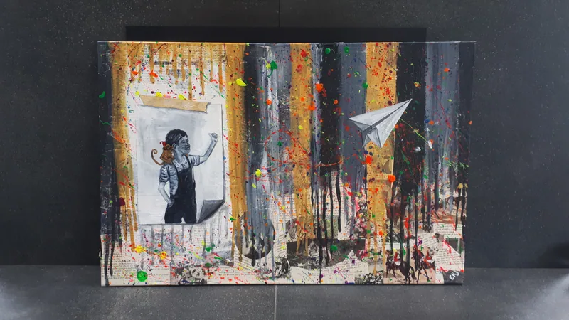 Painting by Emily K. Joynt – Abstract