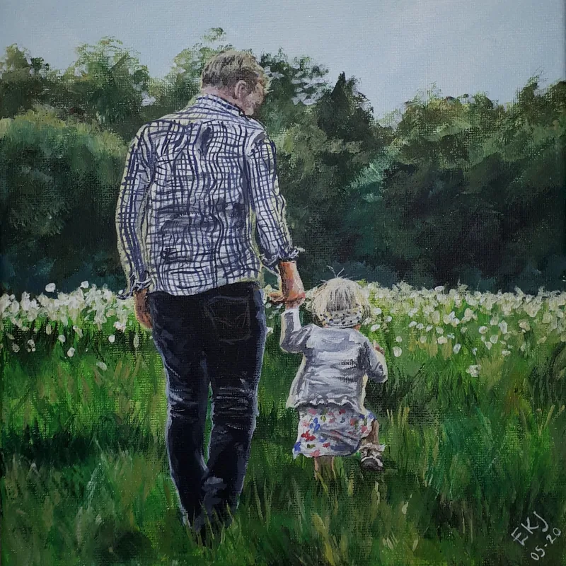 Painting by Emily K. Joynt – Family