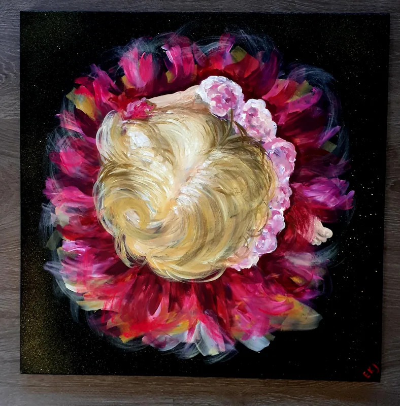 Painting by Emily K. Joynt – Family