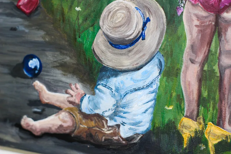 Painting by Emily K. Joynt – Family