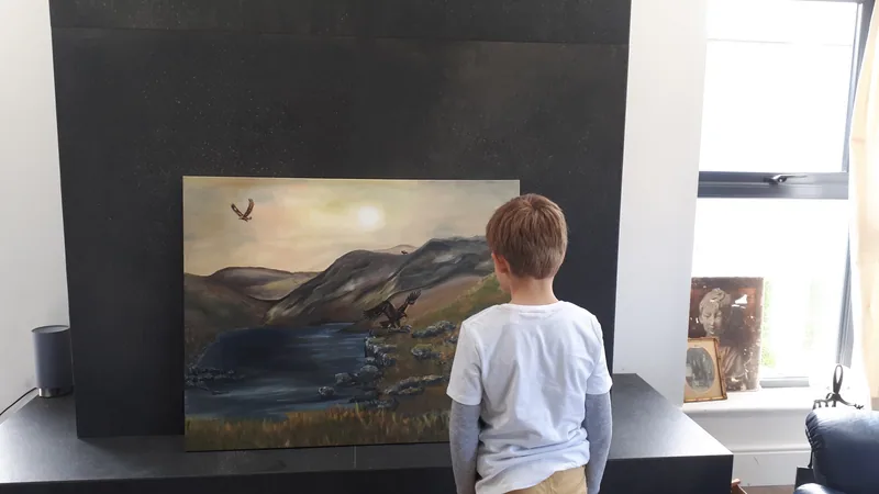 Painting by Emily K. Joynt