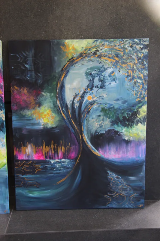 Painting by Emily K. Joynt – Abstract