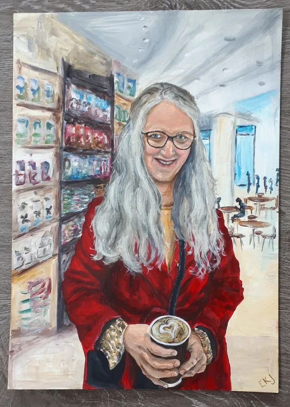 Painting by Emily K. Joynt