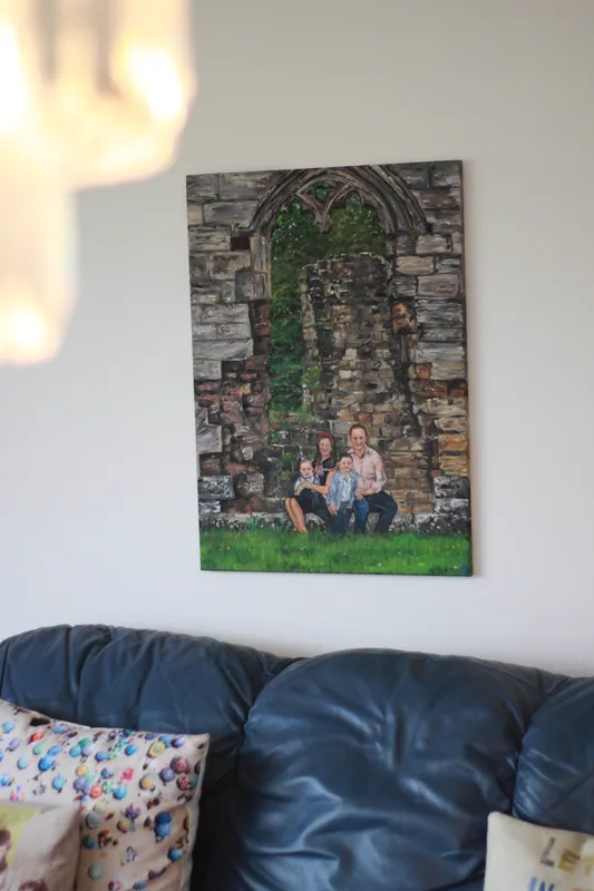 Painting by Emily K. Joynt – Family