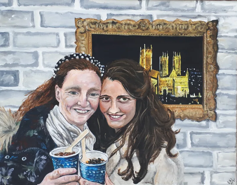 Painting by Emily K. Joynt – Family