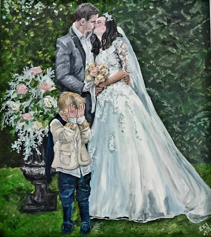 Painting by Emily K. Joynt – Weddings